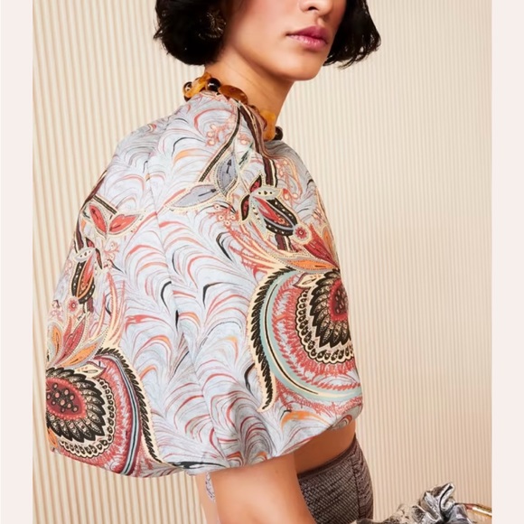 ***SOLD*** Ulla Johnson - Iva Top in Chalcedony - Picture 3 of 4